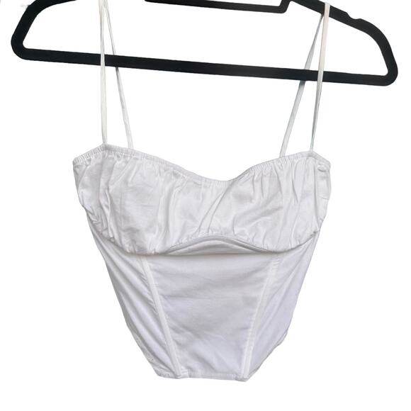 🍋☘️ SALTY Corset Spaghetti Strap Tank Top - Picture 5 of 8